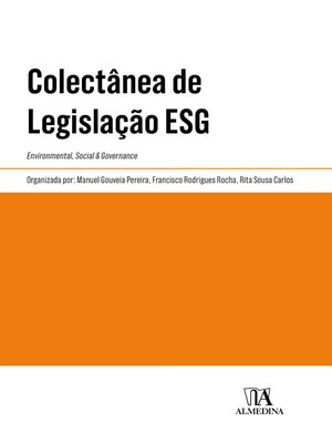 cover image of Coletânea de Legislação ESG--Environmental, Social & Governance